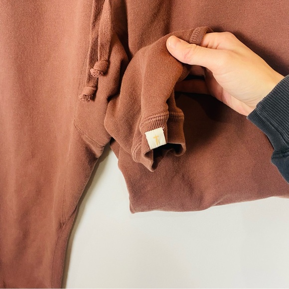 Tkees Core Sport Jogger Sweatpants Unisex Brown Cafe Size 2 - Picture 6 of 8